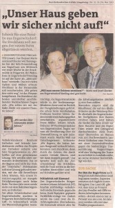 Pressebericht BezirksRundschau UU 23.05.2013